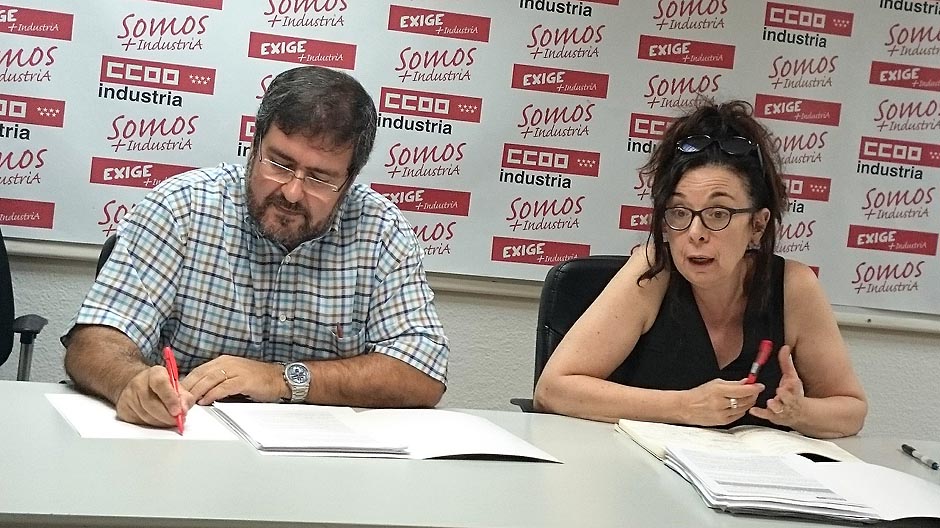 Rueda de prensa informe empleo enseanza Madrid