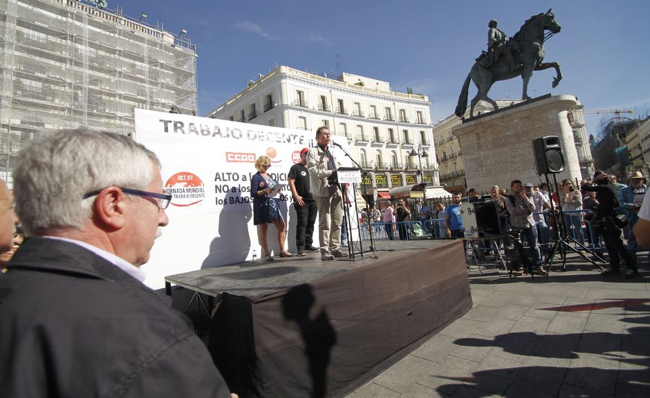Concentracin por el Trabajo Decente en Madrid