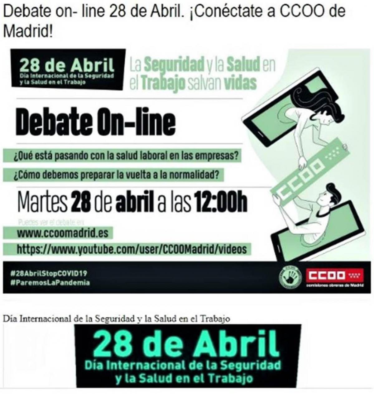 Debate on-line el 28 de Abril