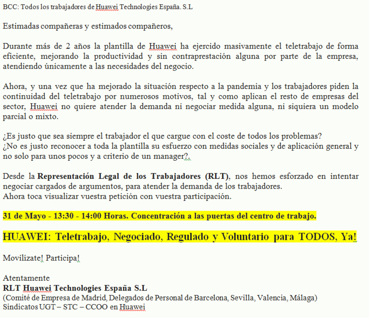 HUAWEI INDUSTRIA YA