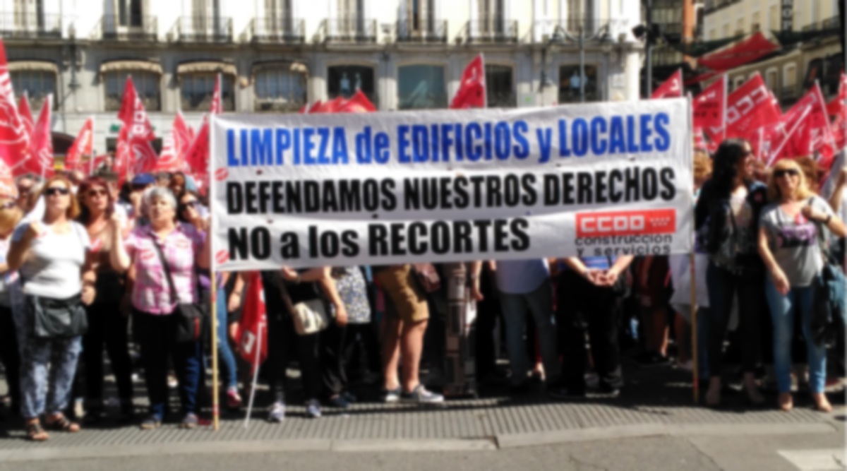 Preacuerdo en el convenio de limpieza de edificios y locales